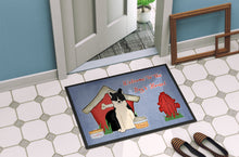 Load image into Gallery viewer, Dog House Collection Russo-European Laika Spitz Doormat - 24x36 Decorative Floor Mat – Indoor/Outdoor Rug with Artistic Flair BB2783JMAT