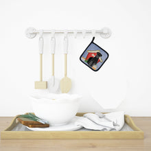 Load image into Gallery viewer, Dog House Collection Standard Schnauzer Black Pot Holders - Set of 2 - Heat-Resistant Kitchen Essentials