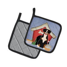 Load image into Gallery viewer, Dog House Collection Entlebucher Pot Holders - Set of 2 - Heat-Resistant Kitchen Essentials