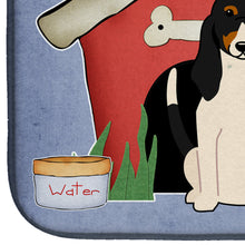 Load image into Gallery viewer, Dog House Collection Swiss Hound Dish Drying Mat – Absorbent, Artistic Kitchen Essentials BB2798DDM