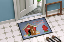 Load image into Gallery viewer, Dog House Collection Staffordshire Bull Terrier Brown Doormat - 24x36 Decorative Floor Mat – Indoor/Outdoor Rug with Artistic Flair BB2801JMAT