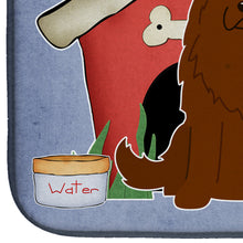 Load image into Gallery viewer, Dog House Collection Caucasian Shepherd Dog Dish Drying Mat – Absorbent, Artistic Kitchen Essentials BB2804DDM