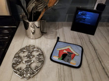 Load image into Gallery viewer, Dog House Collection Miniature Schanuzer Black Pot Holders - Set of 2 - Heat-Resistant Kitchen Essentials BB2805PTHD