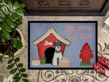 Load image into Gallery viewer, Dog House Collection Miniature Schanuzer Salt and Pepper Doormat - 24x36 Decorative Floor Mat – Indoor/Outdoor Rug with Artistic Flair BB2808JMAT