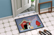 Load image into Gallery viewer, Dog House Collection Miniature Schanuzer Salt and Pepper Doormat - 24x36 Decorative Floor Mat – Indoor/Outdoor Rug with Artistic Flair BB2808JMAT