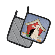 Load image into Gallery viewer, Dog House Collection Soft Coated Wheaten Terrier Pot Holders - Set of 2 - Heat-Resistant Kitchen Essentials