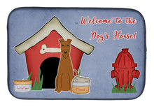 Load image into Gallery viewer, Dog House Collection Irish Terrier Dish Drying Mat – Absorbent, Artistic Kitchen Essentials BB2816DDM