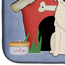 Load image into Gallery viewer, Dog House Collection Irish Wolfhound Dish Drying Mat – Absorbent, Artistic Kitchen Essentials BB2819DDM