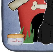 Load image into Gallery viewer, Dog House Collection Giant Schnauzer Dish Drying Mat – Absorbent, Artistic Kitchen Essentials BB2820DDM