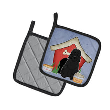 Load image into Gallery viewer, Dog House Collection Bouvier des Flandres Pot Holders - Set of 2 - Heat-Resistant Kitchen Essentials BB2828PTHD
