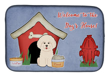 Load image into Gallery viewer, Dog House Collection Bichon Frise Dish Drying Mat – Absorbent, Artistic Kitchen Essentials BB2829DDM