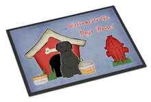 Load image into Gallery viewer, Dog House Collection Briard Black Doormat - 24x36 Decorative Floor Mat – Indoor/Outdoor Rug with Artistic Flair BB2835JMAT