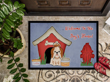 Load image into Gallery viewer, Dog House Collection Shih Tzu Red White Doormat - 24x36 Decorative Floor Mat – Indoor/Outdoor Rug with Artistic Flair BB2841JMAT