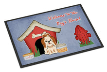 Load image into Gallery viewer, Dog House Collection Shih Tzu Red White Doormat - 24x36 Decorative Floor Mat – Indoor/Outdoor Rug with Artistic Flair BB2841JMAT