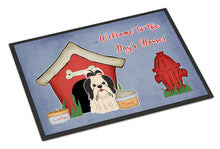 Load image into Gallery viewer, Dog House Collection Shih Tzu Black White Doormat - 24x36 Decorative Floor Mat – Indoor/Outdoor Rug with Artistic Flair BB2842JMAT