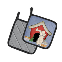 Load image into Gallery viewer, Dog House Collection Bedlington Terrier Sandy Pot Holders - Set of 2 - Heat-Resistant Kitchen Essentials BB2845PTHD