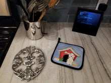 Load image into Gallery viewer, Dog House Collection Bedlington Terrier Sandy Pot Holders - Set of 2 - Heat-Resistant Kitchen Essentials BB2845PTHD
