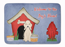 Load image into Gallery viewer, Dog House Collection Bedlington Terrier Sandy Machine Washable Memory Foam Mat BB2845RUG