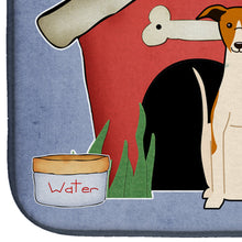 Load image into Gallery viewer, Dog House Collection Whippet Dish Drying Mat – Absorbent, Artistic Kitchen Essentials BB2853DDM