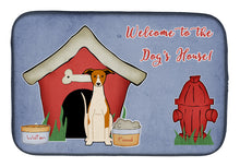Load image into Gallery viewer, Dog House Collection Whippet Dish Drying Mat – Absorbent, Artistic Kitchen Essentials BB2853DDM