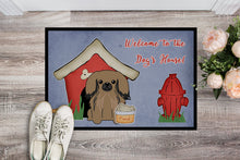 Load image into Gallery viewer, Dog House Collection Pekingnese Tan Doormat - 24x36 Decorative Floor Mat – Indoor/Outdoor Rug with Artistic Flair BB2856JMAT