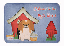 Load image into Gallery viewer, Dog House Collection Pekingnese Red White Machine Washable Memory Foam Mat BB2857RUG