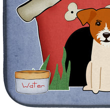 Load image into Gallery viewer, Dog House Collection Jack Russell Terrier Dish Drying Mat – Absorbent, Artistic Kitchen Essentials BB2862DDM