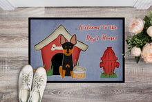 Load image into Gallery viewer, Dog House Collection English Toy Terrier Doormat - 24x36 Decorative Floor Mat – Indoor/Outdoor Rug with Artistic Flair BB2863JMAT