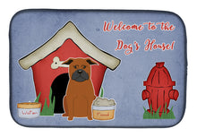 Load image into Gallery viewer, Dog House Collection Chinese Chongqing Dog Dish Drying Mat – Absorbent, Artistic Kitchen Essentials BB2865DDM