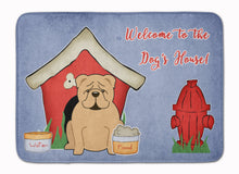 Load image into Gallery viewer, Dog House Collection English Bulldog Fawn Machine Washable Memory Foam Mat BB2878RUG