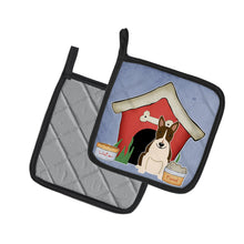 Load image into Gallery viewer, Dog House Collection Bull Terrier Dark Brindle Pot Holders - Set of 2 - Heat-Resistant Kitchen Essentials BB2890PTHD