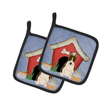Load image into Gallery viewer, Dog House Collection Bull Terrier Dark Brindle Pot Holders - Set of 2 - Heat-Resistant Kitchen Essentials BB2890PTHD