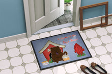 Load image into Gallery viewer, Dog House CollectionChow Chow Chocolate Doormat - 24x36 Decorative Floor Mat – Indoor/Outdoor Rug with Artistic Flair BB2895JMAT