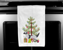Load image into Gallery viewer, English Setter Merry Christmas Tree Kitchen Towels – Set of 2 - Decorative &amp; Absorbent Cotton | BB2899WTKT