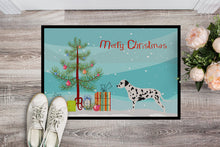 Load image into Gallery viewer, Dalmatian Merry Christmas Tree Doormat - 18x27 Decorative Floor Mat – Indoor/Outdoor Rug with Artistic Flair BB2901MAT