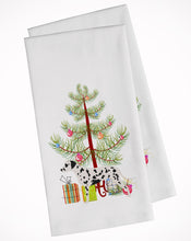 Load image into Gallery viewer, Dalmatian Merry Christmas Tree Kitchen Towels – Set of 2 - Decorative &amp; Absorbent Cotton | BB2901WTKT