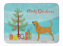 Load image into Gallery viewer, Bloodhound Merry Christmas Tree Machine Washable Memory Foam Mat BB2902RUG