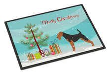 Load image into Gallery viewer, Welsh Terrier Merry Christmas Tree Doormat - 18x27 Decorative Floor Mat – Indoor/Outdoor Rug with Artistic Flair BB2903MAT