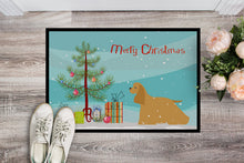 Load image into Gallery viewer, Cocker Spaniel Merry Christmas Tree Doormat - 24x36 Decorative Floor Mat – Indoor/Outdoor Rug with Artistic Flair BB2904JMAT