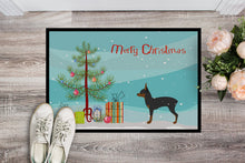 Load image into Gallery viewer, Toy Fox Terrier Merry Christmas Tree Doormat - 18x27 Decorative Floor Mat – Indoor/Outdoor Rug with Artistic Flair BB2905MAT