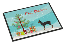 Load image into Gallery viewer, Toy Fox Terrier Merry Christmas Tree Doormat - 18x27 Decorative Floor Mat – Indoor/Outdoor Rug with Artistic Flair BB2905MAT