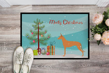 Load image into Gallery viewer, Pharaoh Hound Merry Christmas Tree Doormat - 24x36 Decorative Floor Mat – Indoor/Outdoor Rug with Artistic Flair BB2906JMAT