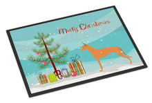 Load image into Gallery viewer, Pharaoh Hound Merry Christmas Tree Doormat - 24x36 Decorative Floor Mat – Indoor/Outdoor Rug with Artistic Flair BB2906JMAT