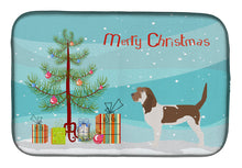 Load image into Gallery viewer, Grand Basset Griffon Vendeen Merry Christmas Tree Dish Drying Mat – Absorbent, Artistic Kitchen Essentials BB2908DDM