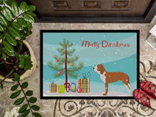Load image into Gallery viewer, Spanish Hound Merry Christmas Tree Doormat - 24x36 Decorative Floor Mat – Indoor/Outdoor Rug with Artistic Flair BB2909JMAT