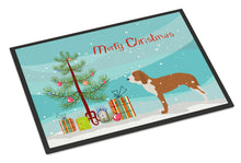 Load image into Gallery viewer, Spanish Hound Merry Christmas Tree Doormat - 18x27 Decorative Floor Mat – Indoor/Outdoor Rug with Artistic Flair BB2909MAT