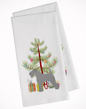 Load image into Gallery viewer, Kerry Blue Terrier Merry Christmas Tree Kitchen Towels – Set of 2 - Decorative &amp; Absorbent Cotton | BB2910WTKT