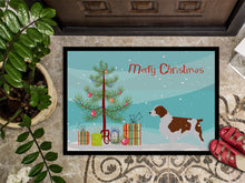 Load image into Gallery viewer, Welsh Springer Spaniel Merry Christmas Tree Doormat - 18x27 Decorative Floor Mat – Indoor/Outdoor Rug with Artistic Flair BB2918MAT