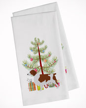 Load image into Gallery viewer, Welsh Springer Spaniel Merry Christmas Tree Kitchen Towels – Set of 2 - Decorative &amp; Absorbent Cotton | BB2918WTKT