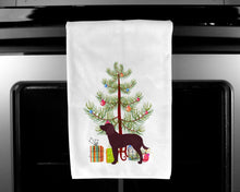 Load image into Gallery viewer, American Water Spaniel Merry Christmas Tree Kitchen Towels – Set of 2 - Decorative &amp; Absorbent Cotton | BB2919WTKT